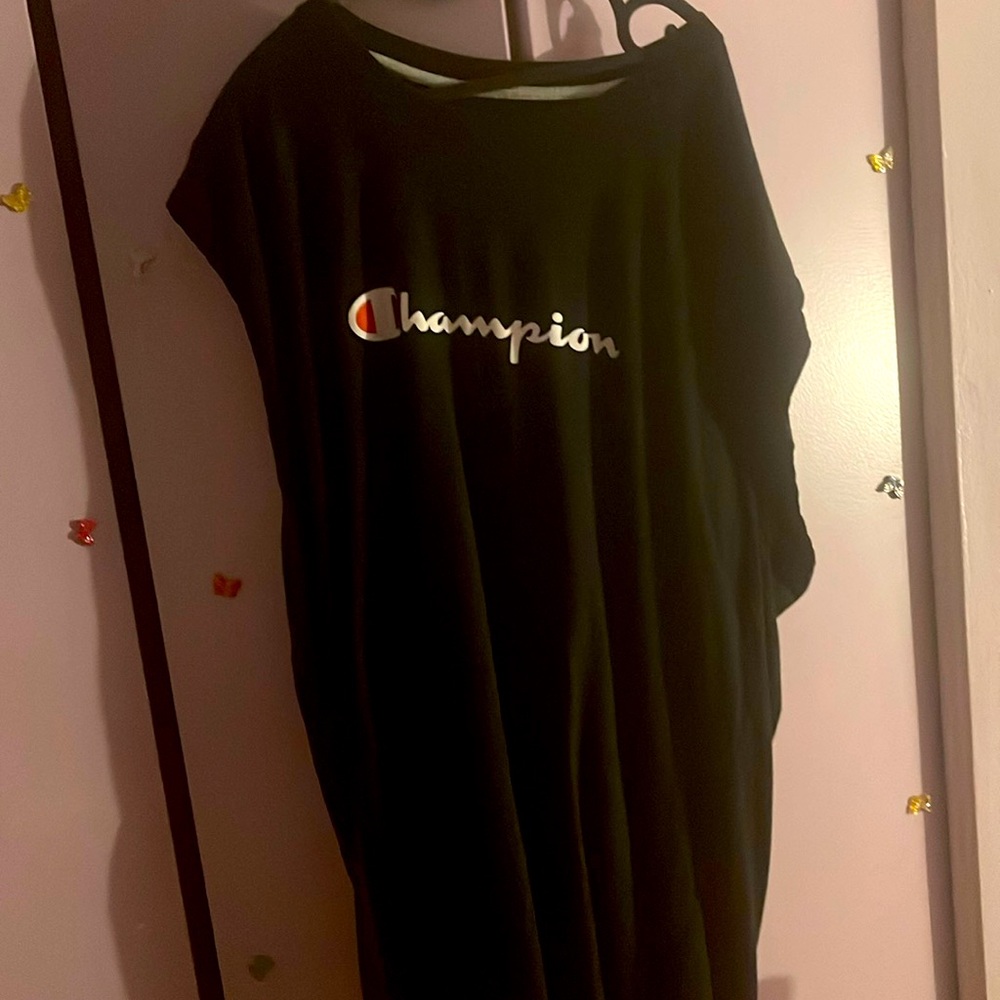 4XLT Black Champion Arm Less